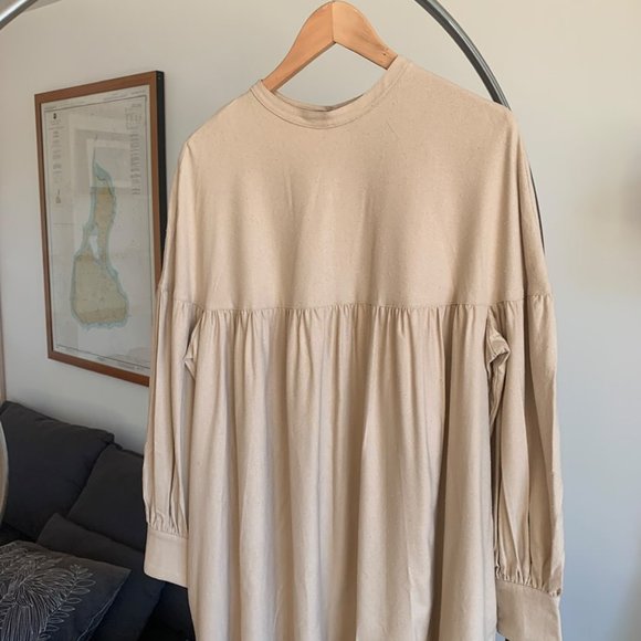 Town Clothes Salima Dress,  Champagne color, Small, New Condition - Picture 3 of 4